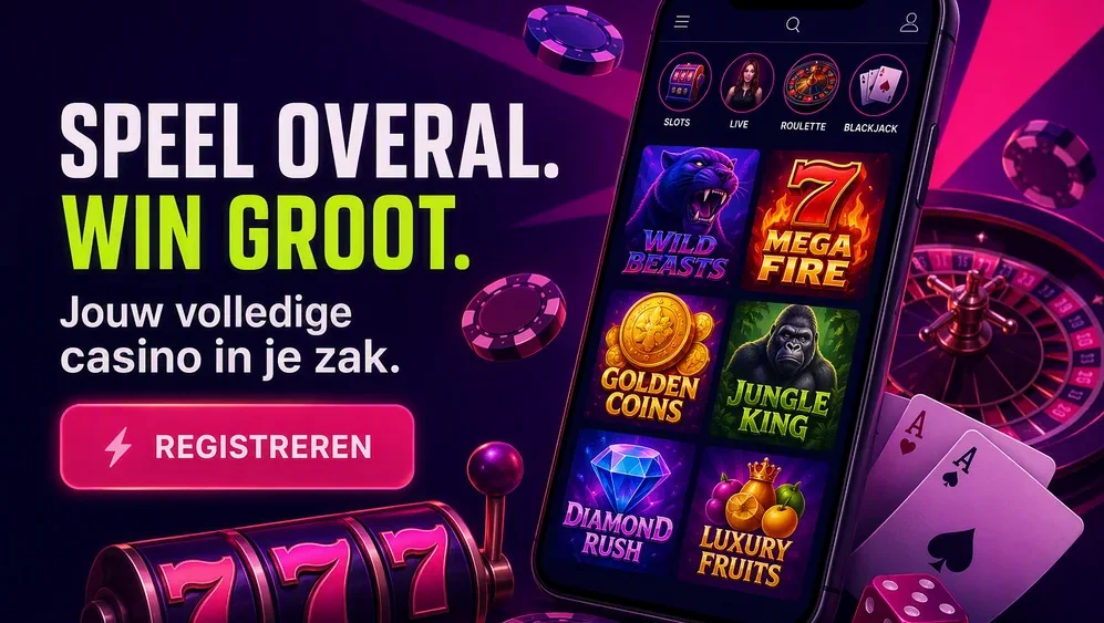 BoomsBet op Je Telefoon — Volledig Mobiel Casino Zonder